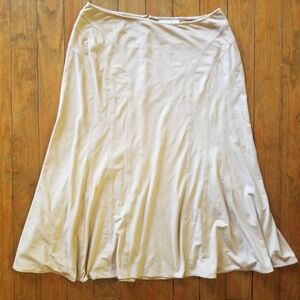 Suede like flowy skirt